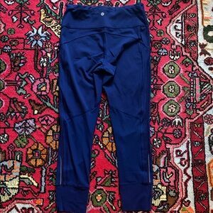 lululemon athletica Deep Navy Workout Leggings